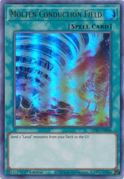 Molten Conduction Field - GFTP-EN048 - Ultra Rare 1st Edition-Cherry Collectables