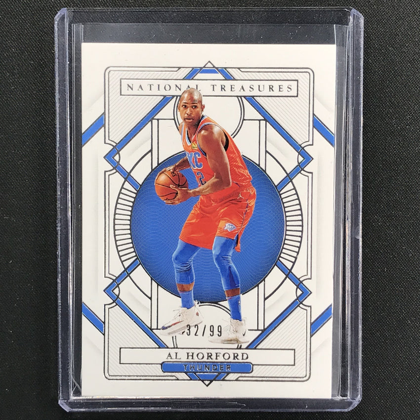 2020-21 National Treasures Al Horford Base Silver 32/99