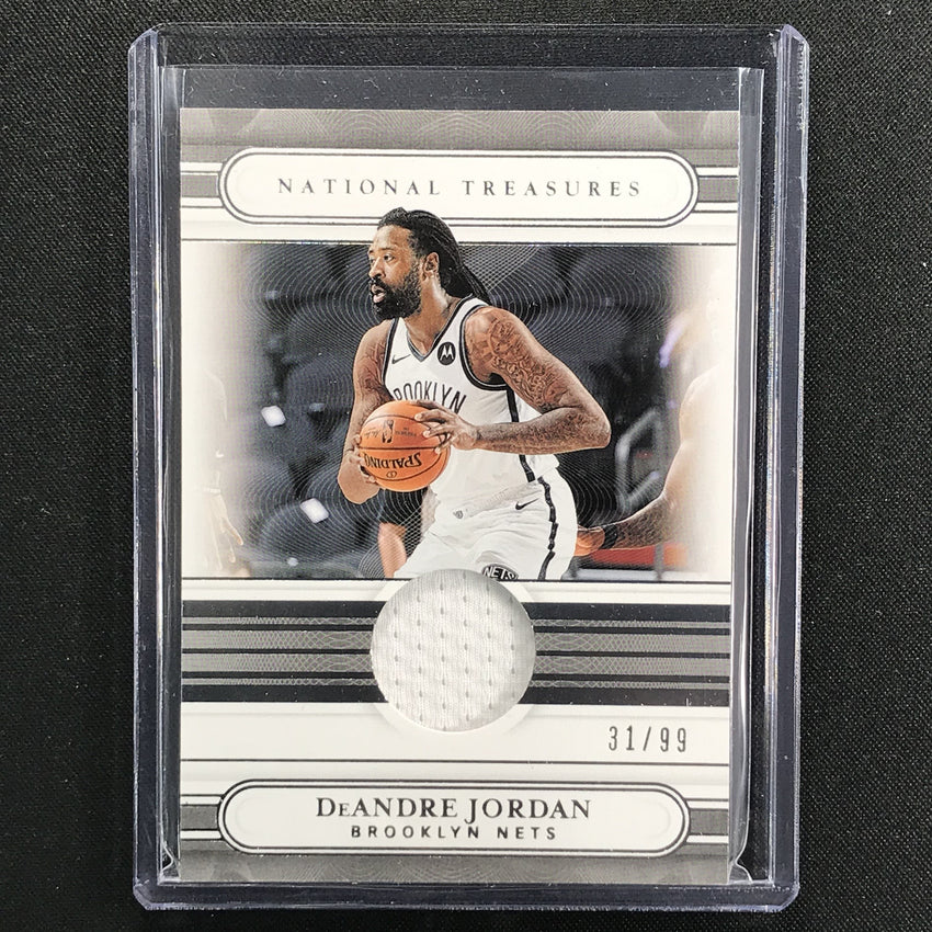 2020-21 National Treasures Deandre Jordan Jersey Treasures 31/99