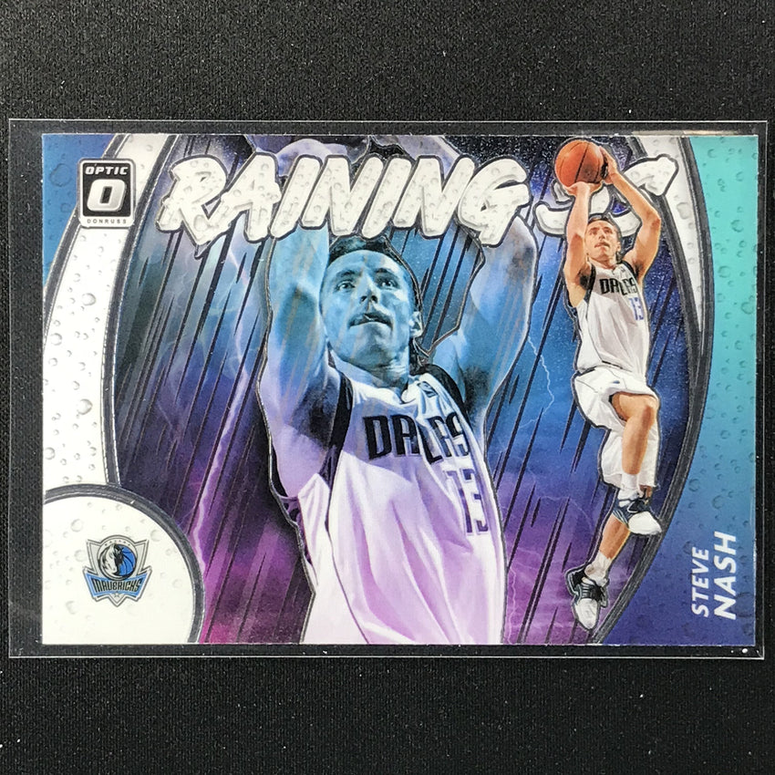 2020-21 Donruss Optic STEVE NASH Raining 3s Base #20