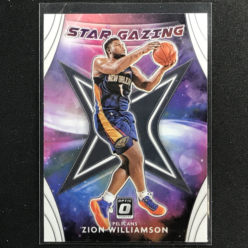 2020-21 Donruss Optic ZION WILLIAMSON Star Gazing Base #2