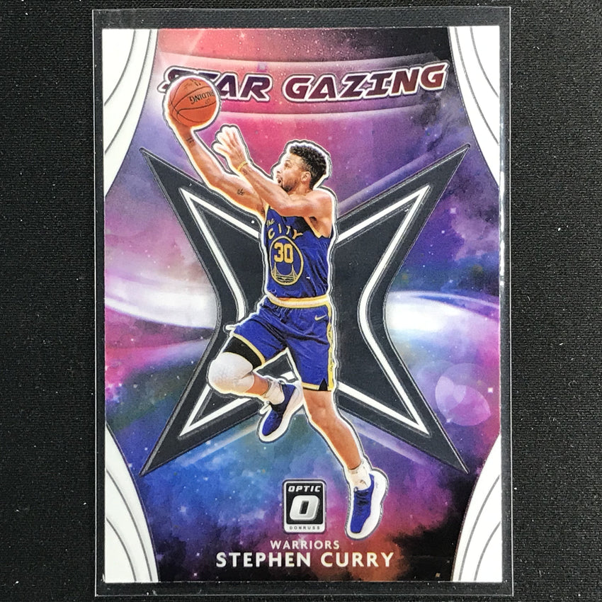2020-21 Donruss Optic STEPHEN CURRY Star Gazing Base #8