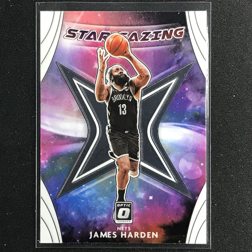 2020-21 Donruss Optic JAMES HARDEN Star Gazing Base #9
