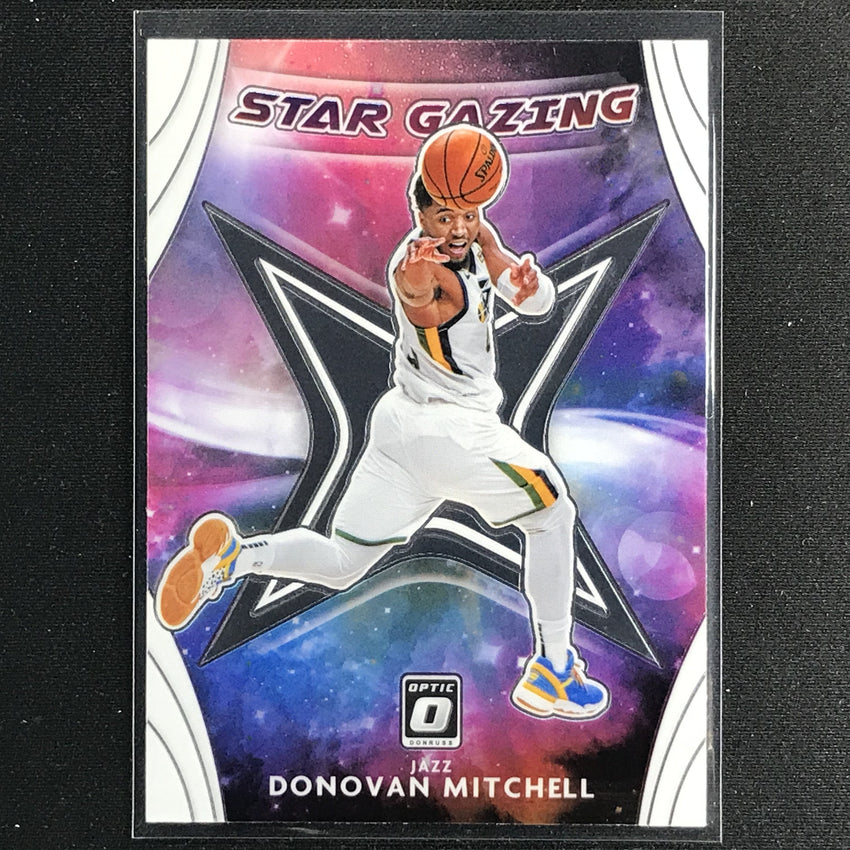 2020-21 Donruss Optic Donovan Mitchell Star Gazing Base No 10