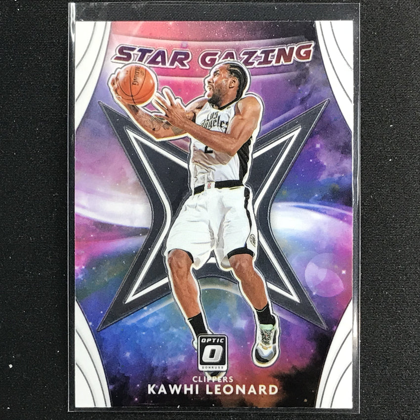 2020-21 Donruss Optic KAWHI LEONARD Star Gazing Base #12