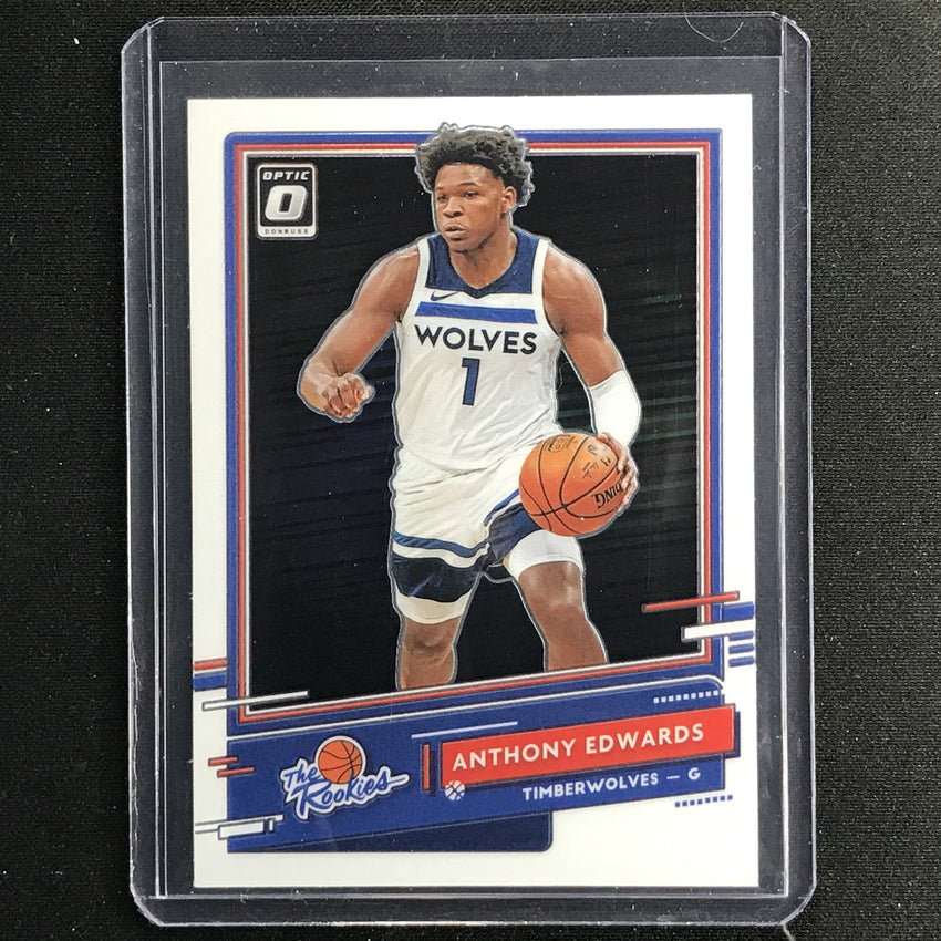 2020-21 Donruss Optic Anthony Edwards The Rookies Base No 5