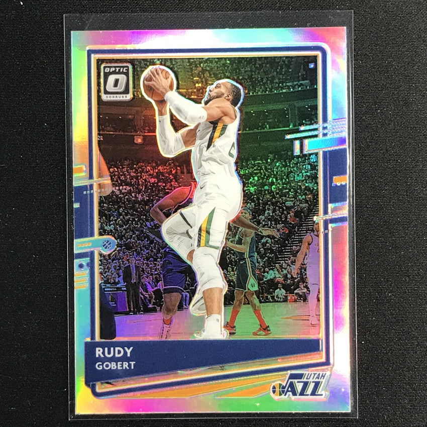 2020-21 Donruss Optic RUDY GOBERT Holo Silver #28