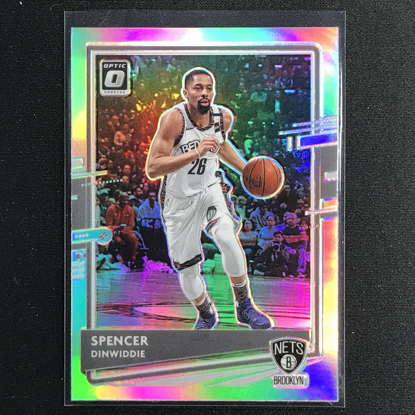 2020-21 Donruss Optic SPENCER DINWIDDIE Holo Silver #43