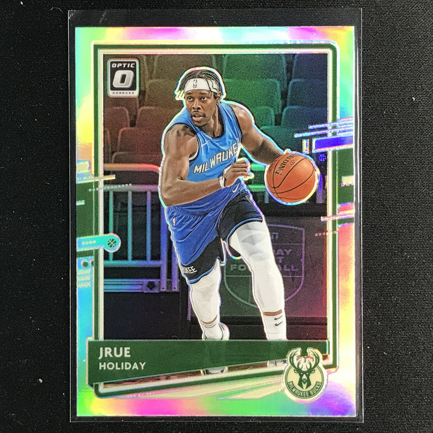 2020-21 Donruss Optic JRUE HOLIDAY Holo Silver #106