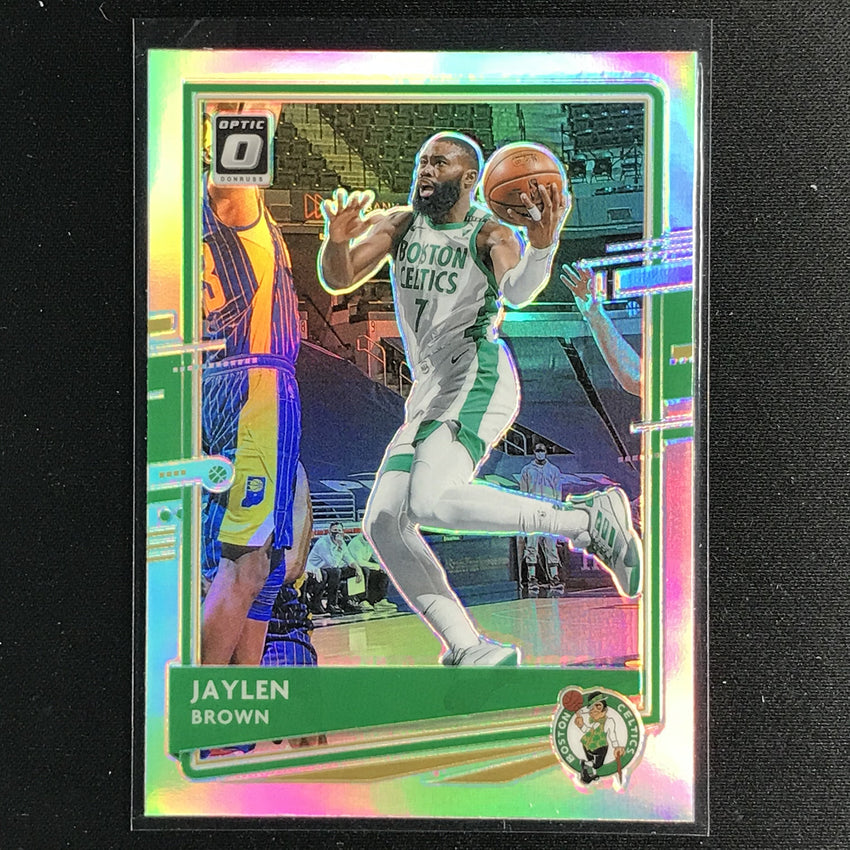 2020-21 Donruss Optic JAYLEN BROWN Holo Silver #127