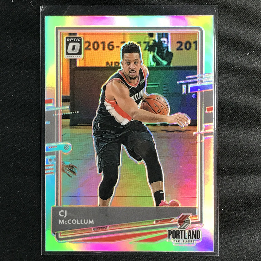 2020-21 Donruss Optic CJ MCCOLLUM Holo Silver #135