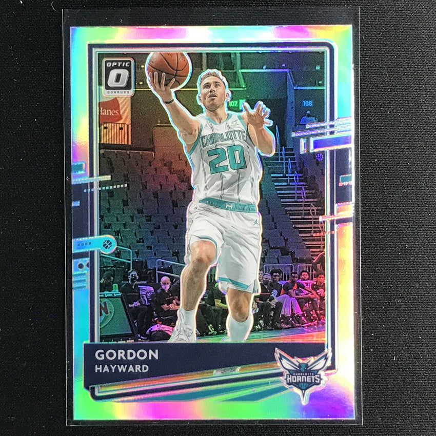 2020-21 Donruss Optic GORDON HAYWARD Holo Silver #140