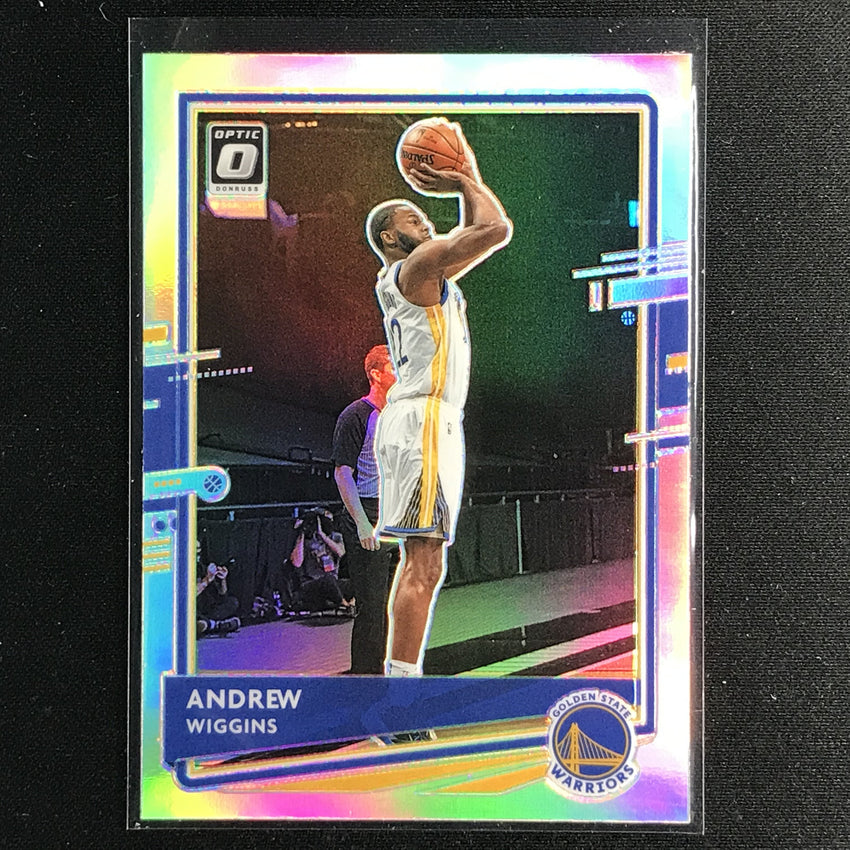 2020-21 Donruss Optic ANDREW WIGGINS Holo Silver #146