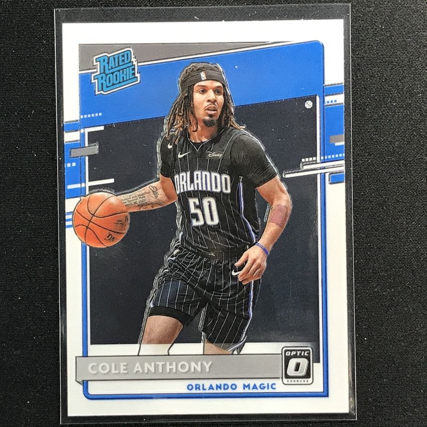 2020-21 Donruss Optic COLE ANTHONY Rated Rookie Base #165