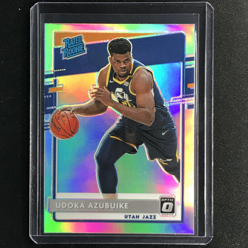 2020-21 Donruss Optic UDOKA AZUBUIKE Rated Rookie Holo Silver #177