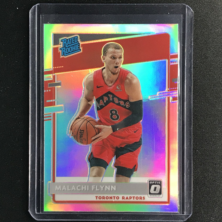 2020-21 Donruss Optic MALACHI FLYNN Rated Rookie Holo Silver #179