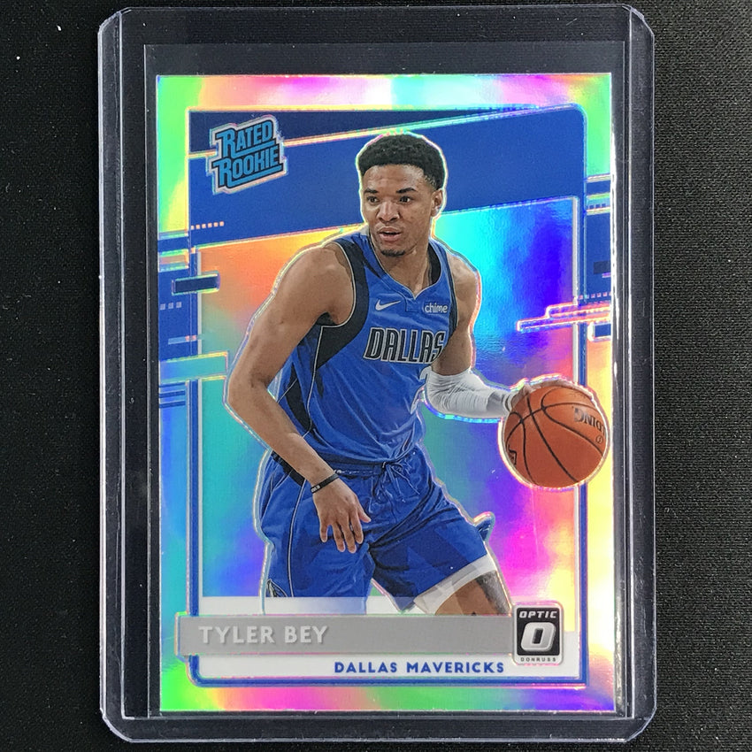 2020-21 Donruss Optic TYLER BEY Rated Rookie Holo Silver #186