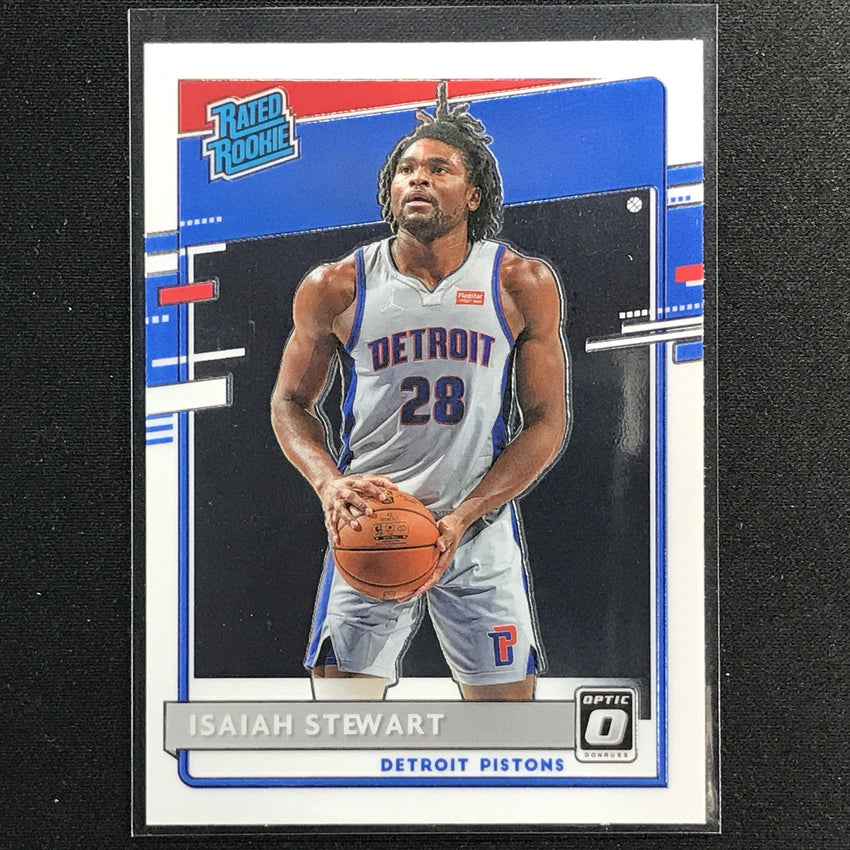 2020-21 Donruss Optic ISAIAH STEWART Rated Rookie Base #166