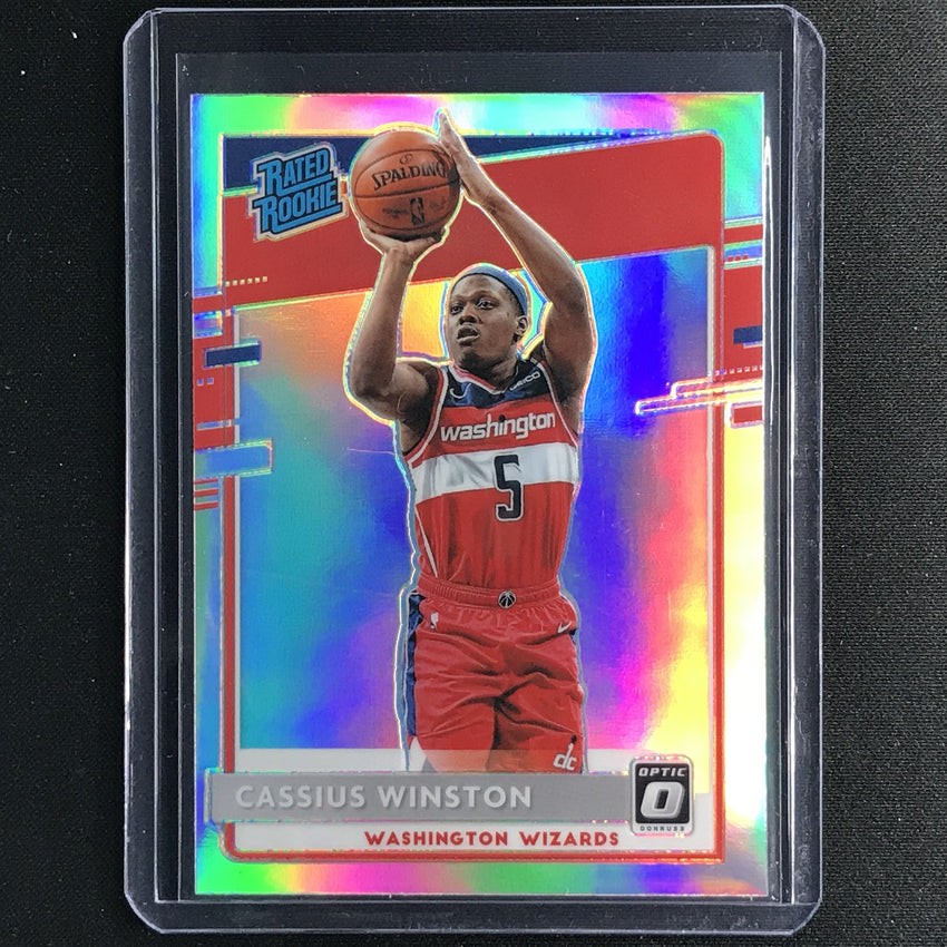 2020-21 Donruss Optic CASSIUS WINSTON Rated Rookie Holo Silver #198
