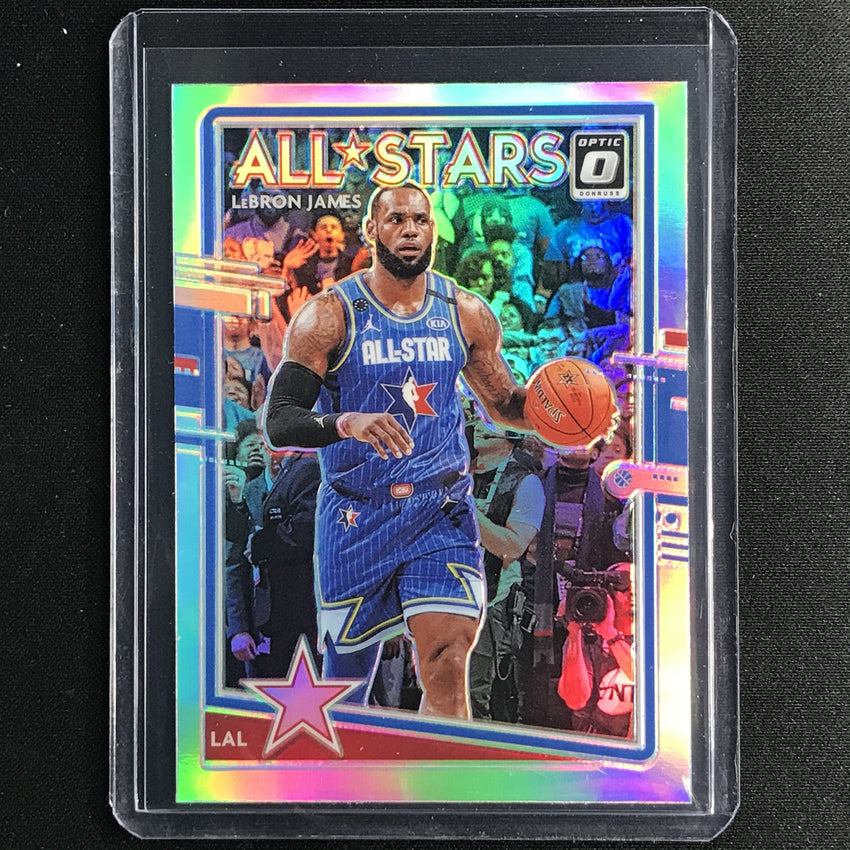 2020-21 Donruss Optic LEBRON JAMES All-Stars Holo Silver #2