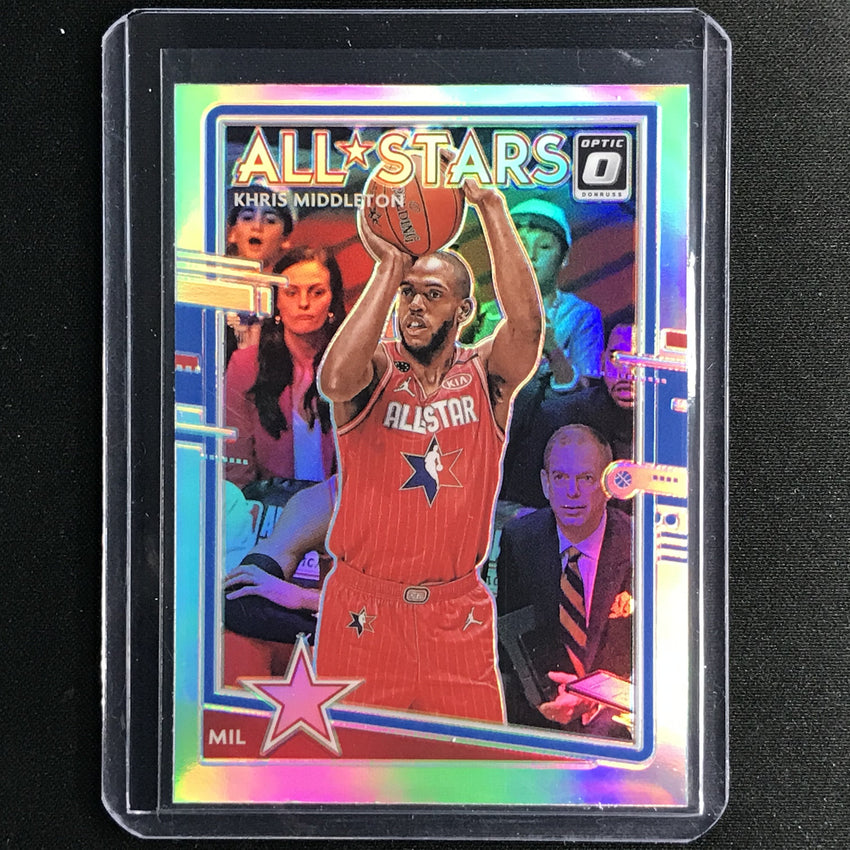 2020-21 Donruss Optic KHRIS MIDDLETON All-Stars Holo Silver #20