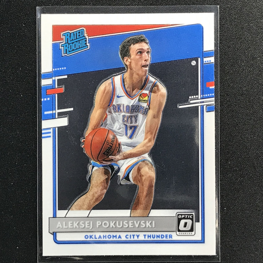 2020-21 Donruss Optic ALEKSEJ POKUSEVSKI Rated Rookie Base #167