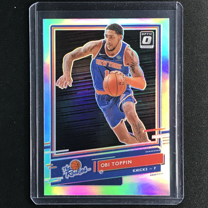 2020-21 Donruss Optic OBI TOPPIN The Rookies Holo Silver #4