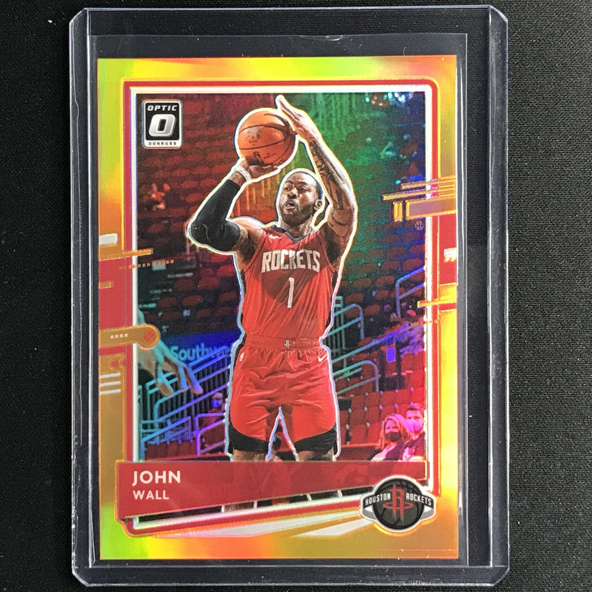 2020-21 Donruss Optic John Wall Orange /199
