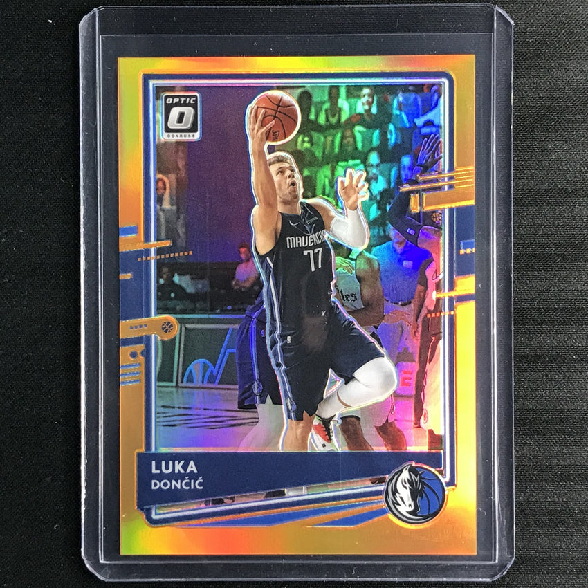 2020-21 Donruss Optic Luka Doncic Orange 54/199