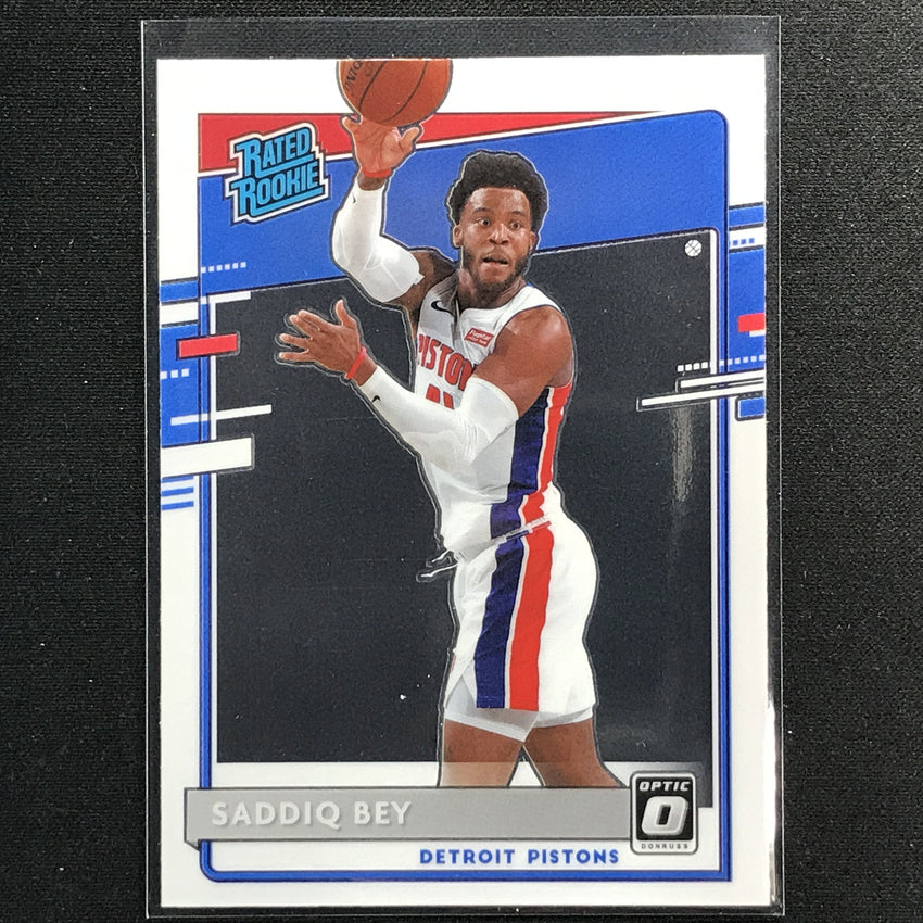 2020-21 Donruss Optic SADDIQ BEY Rated Rookie Base #169