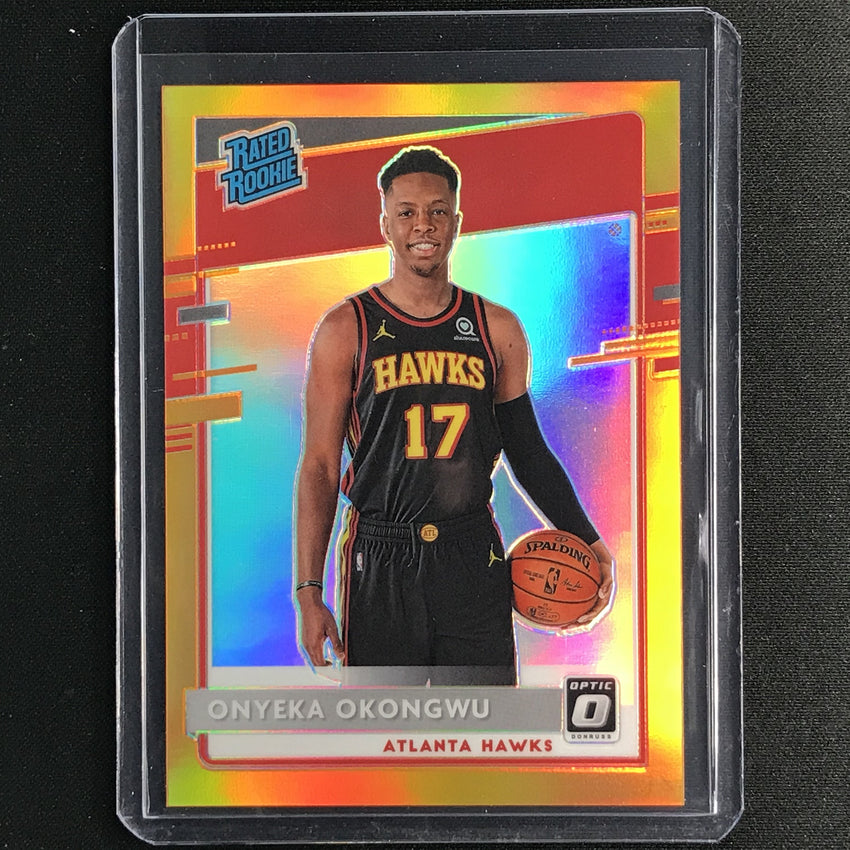 2020-21 Donruss Optic Onyeka Okongwu Rated Rookie Orange 136/199