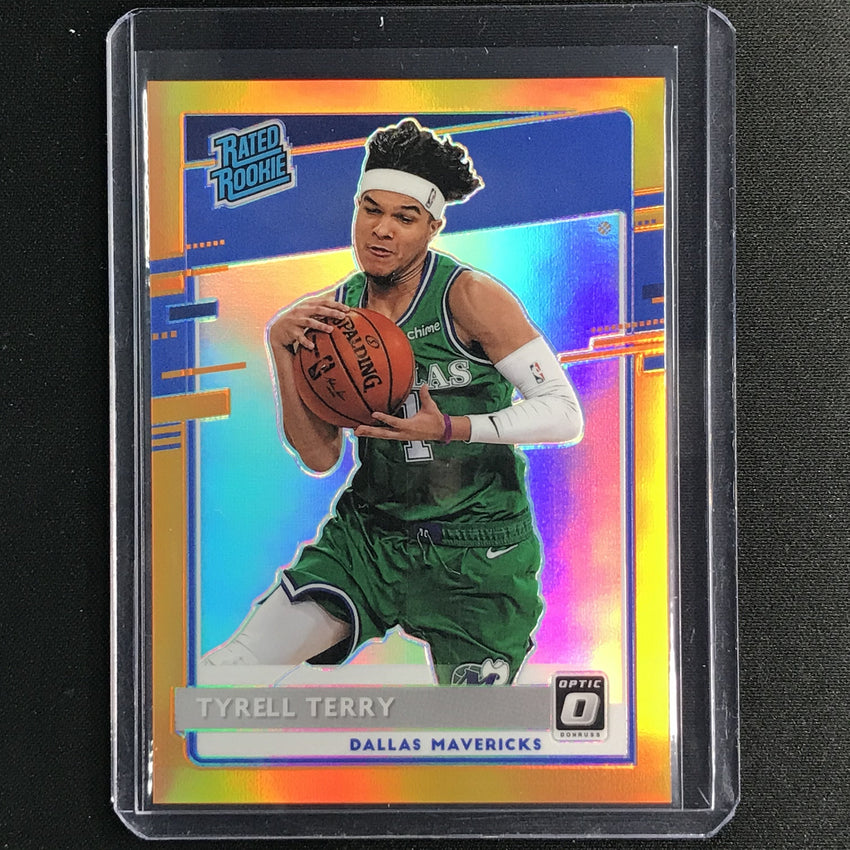 2020-21 Donruss Optic Tyrell Terry Rated Rookie Orange 150/199