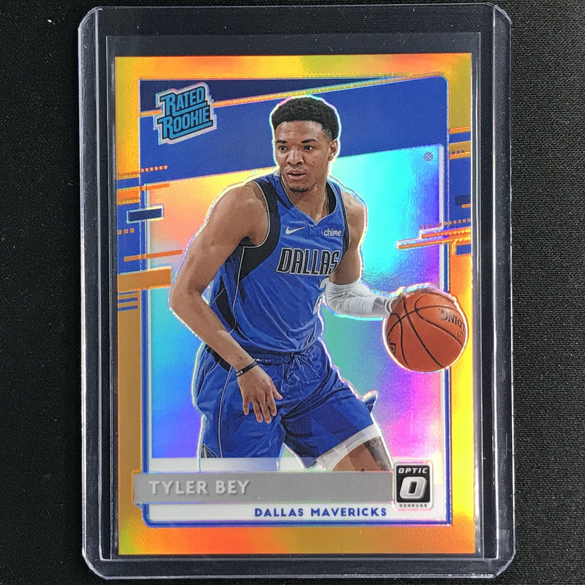 2020-21 Donruss Optic Tyler Bey Rated Rookie Orange 99/199