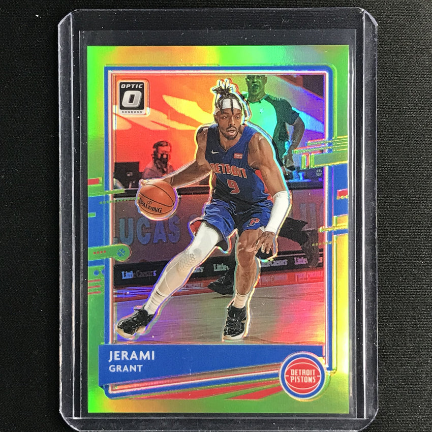 2020-21 Donruss Optic Jerami Grant Lime Green /149