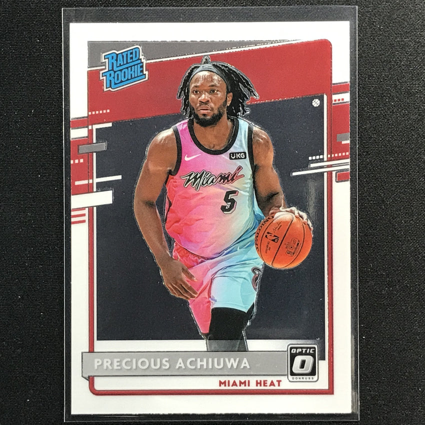 2020-21 Donruss Optic PRECIOUS ACHIUWA Rated Rookie Base #170
