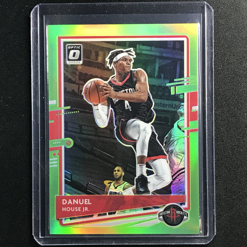 2020-21 Donruss Optic Danuel House Jr. Lime Green /149