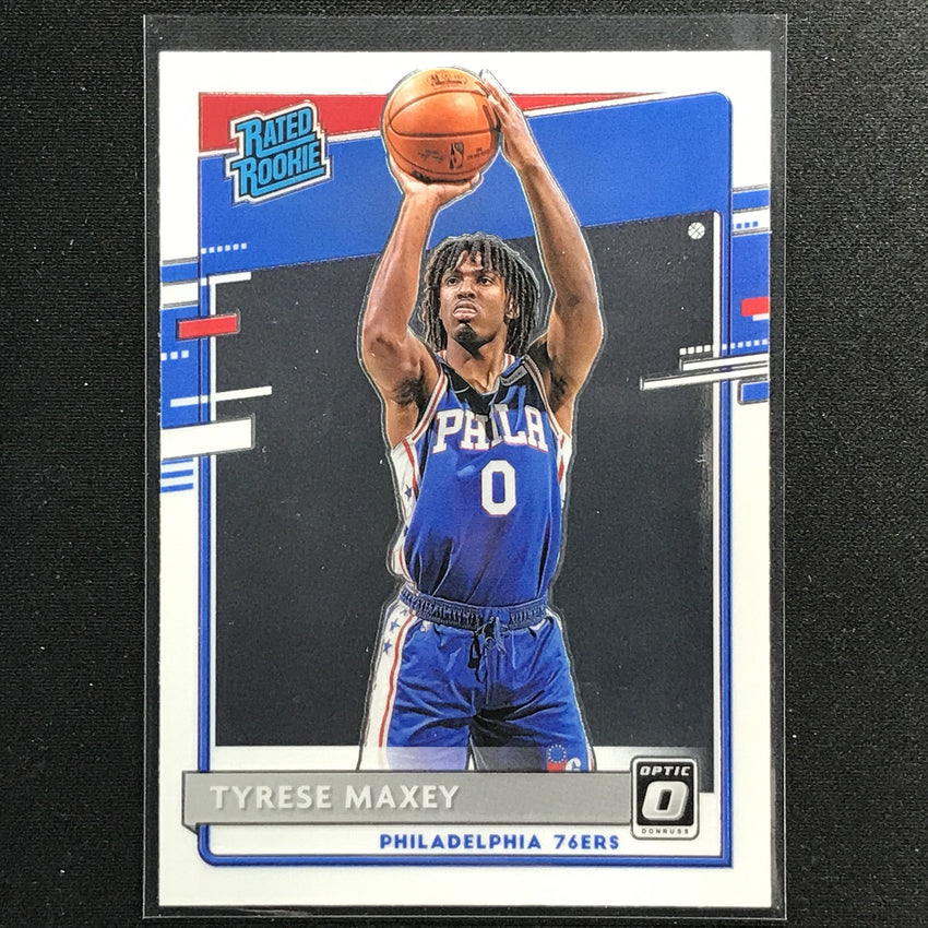 2020-21 Donruss Optic TYRESE MAXEY Rated Rookie Base #171