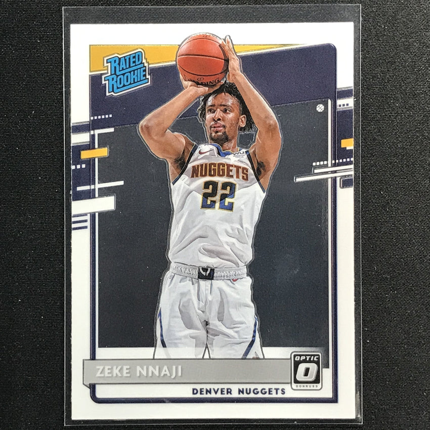 2020-21 Donruss Optic ZEKE NNAJI Rated Rookie Base #172