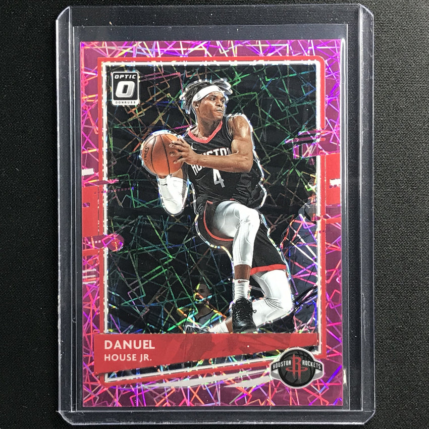 2020-21 Donruss Optic Danuel House Jr. Pink Velocity 40/79