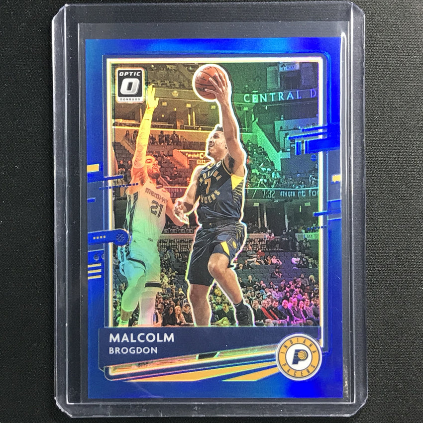 2020-21 Donruss Optic Malcolm Brogdon Blue 43/59