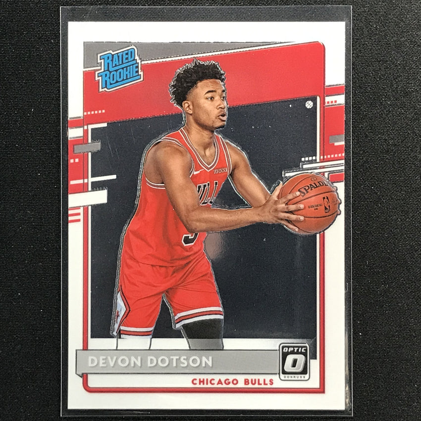 2020-21 Donruss Optic DEVON DOTSON Rated Rookie Base #173