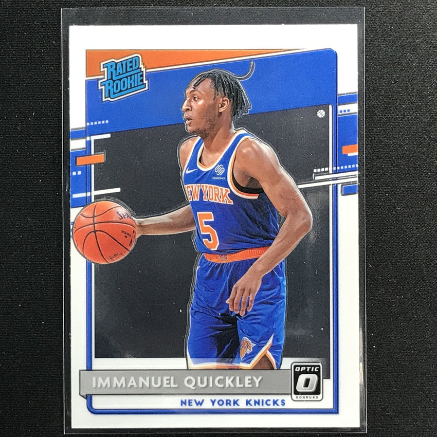 2020-21 Donruss Optic IMMANUEL QUICKLEY Rated Rookie Base #175