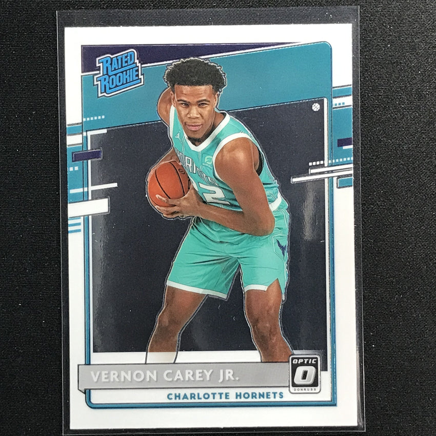 2020-21 Donruss Optic Vernon Carey Jr. Rated Rookie Base No 182