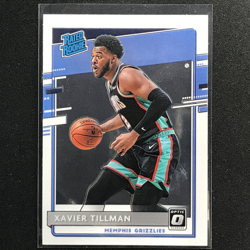 2020-21 Donruss Optic XAVIER TILLMAN Rated Rookie Base #185