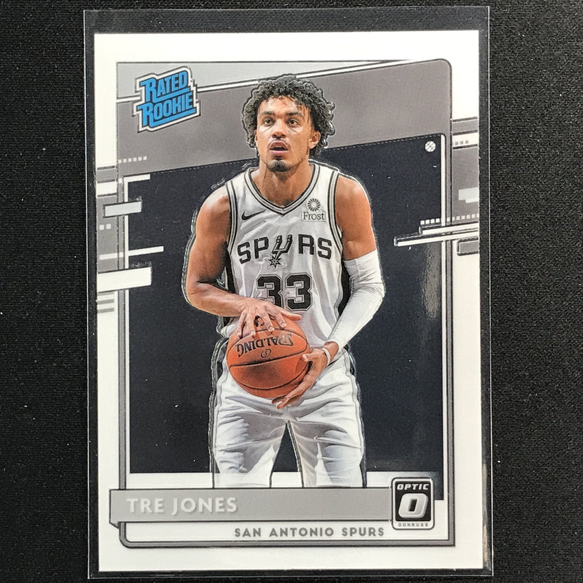 2020-21 Donruss Optic TRE JONES Rated Rookie Base #188