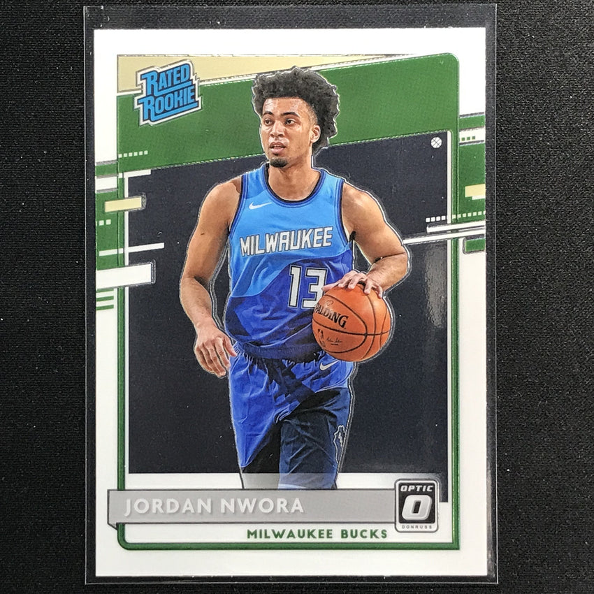 2020-21 Donruss Optic JORDAN NWORA Rated Rookie Base #189