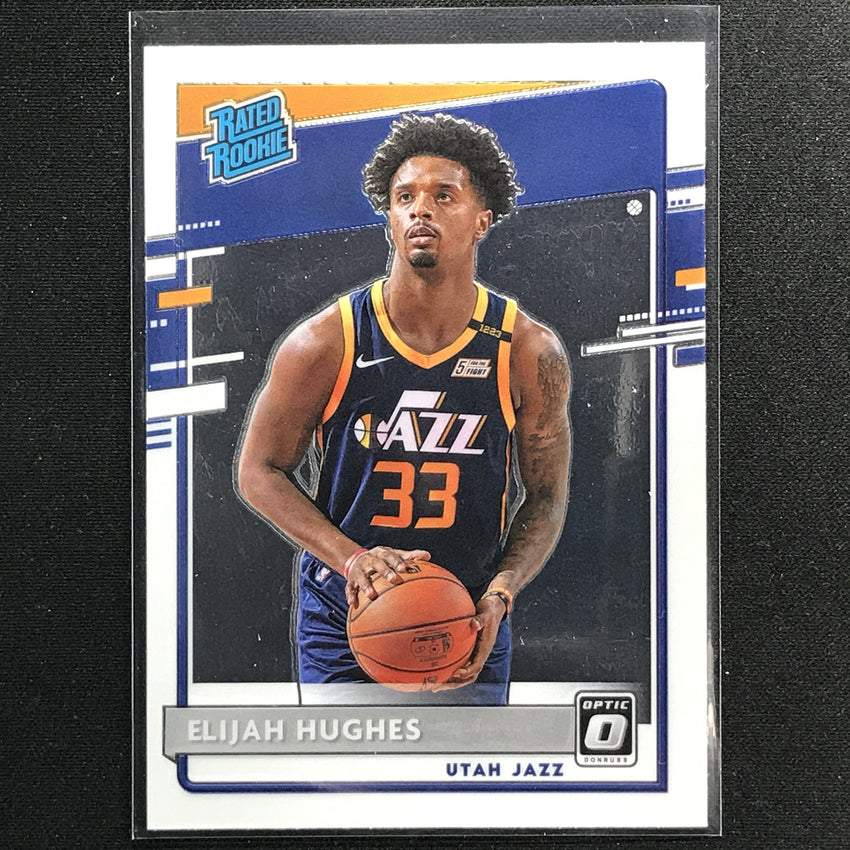 2020-21 Donruss Optic ELIJAH HUGHES Rated Rookie Base #192