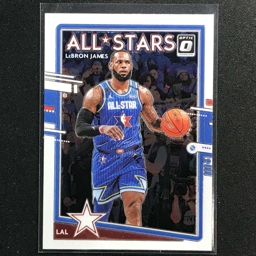 2020-21 Donruss Optic LEBRON JAMES All-Stars Base #2