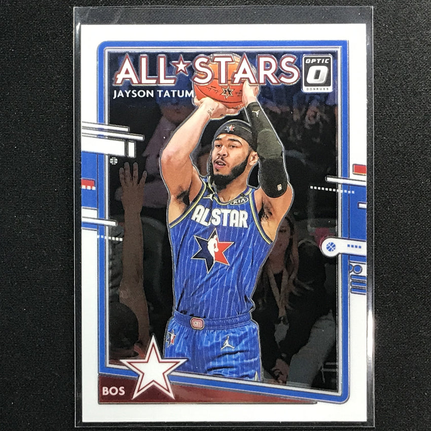 2020-21 Donruss Optic JAYSON TATUM All-Stars Base #10