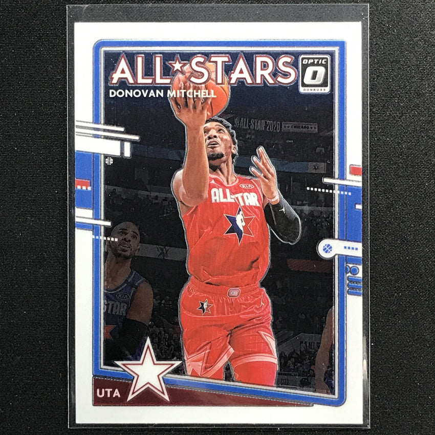 2020-21 Donruss Optic Donovan Mitchell All-stars Base No 14